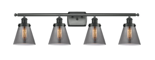 Ballston Urban LED Bath Vanity in Matte Black (405|916-4W-BK-G63-LED)