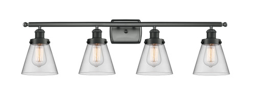 Ballston Urban Four Light Bath Vanity in Matte Black (405|916-4W-BK-G62)