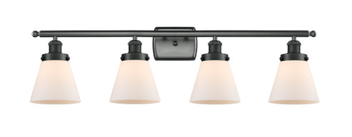 Ballston Urban Four Light Bath Vanity in Matte Black (405|916-4W-BK-G61)