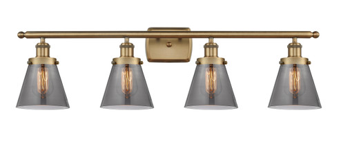Ballston Urban LED Bath Vanity in Brushed Brass (405|916-4W-BB-G63-LED)