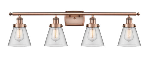 Ballston Urban LED Bath Vanity in Antique Copper (405|916-4W-AC-G62-LED)