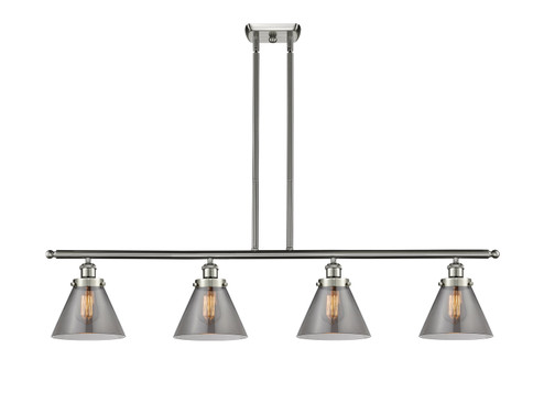 Ballston Urban LED Island Pendant in Brushed Satin Nickel (405|916-4I-SN-G43-LED)