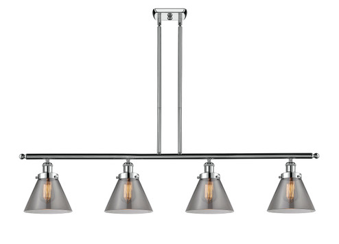 Ballston Urban Four Light Island Pendant in Polished Chrome (405|916-4I-PC-G43) Ballston Urban Four Light Island Pendant in Polished Chrome (405|916-4I-PC-G43)