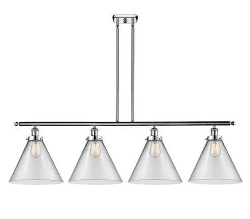 Ballston Urban Four Light Island Pendant in Polished Chrome (405|916-4I-PC-G42-L)