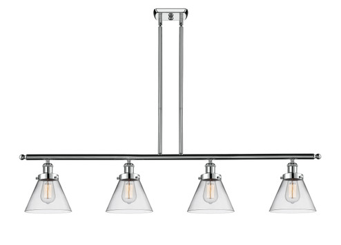 Ballston Urban Four Light Island Pendant in Polished Chrome (405|916-4I-PC-G42)
