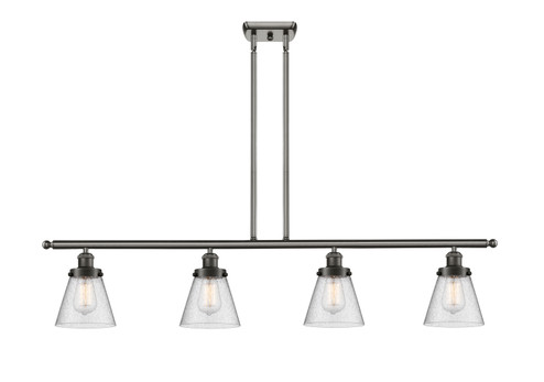 Ballston Urban Four Light Island Pendant in Oil Rubbed Bronze (405|916-4I-OB-G64)