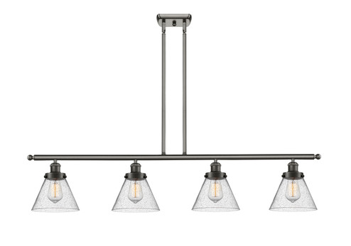 Ballston Urban LED Island Pendant in Oil Rubbed Bronze (405|916-4I-OB-G44-LED)