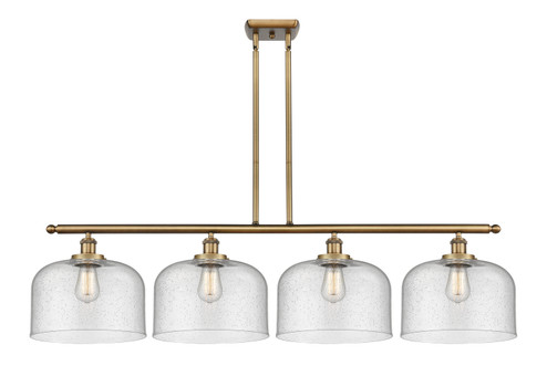 Ballston Urban Four Light Island Pendant in Brushed Brass (405|916-4I-BB-G74-L)