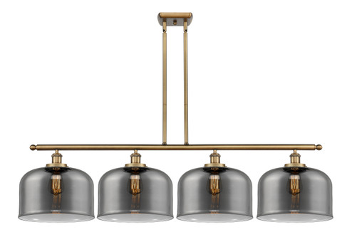 Ballston Urban Four Light Island Pendant in Brushed Brass (405|916-4I-BB-G73-L)