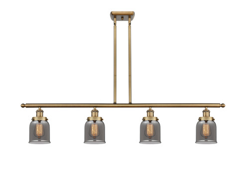 Ballston Urban Four Light Island Pendant in Brushed Brass (405|916-4I-BB-G53)