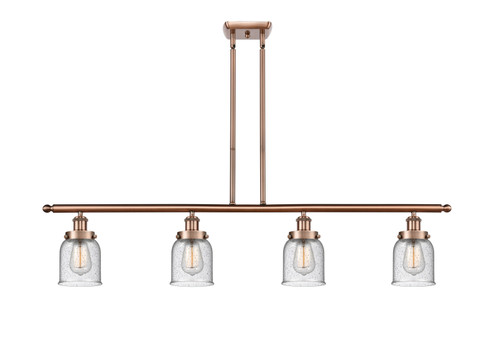 Ballston Urban LED Island Pendant in Antique Copper (405|916-4I-AC-G54-LED)