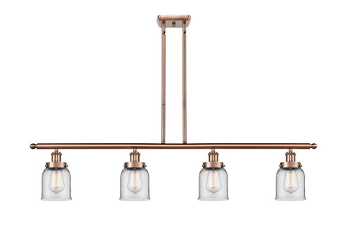 Ballston Urban LED Island Pendant in Antique Copper (405|916-4I-AC-G52-LED)