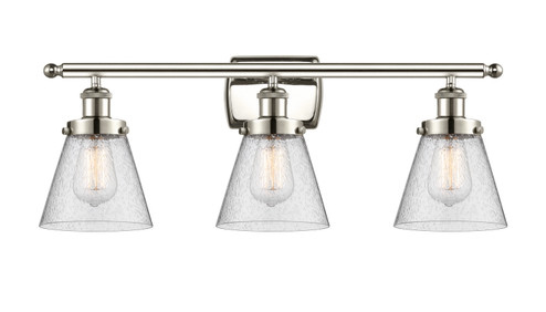 Ballston Urban LED Bath Vanity in Polished Nickel (405|916-3W-PN-G64-LED)