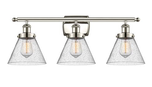 Ballston Urban LED Bath Vanity in Polished Nickel (405|916-3W-PN-G44-LED)