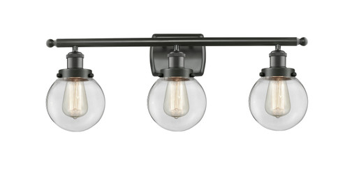 Ballston Urban LED Bath Vanity in Oil Rubbed Bronze (405|916-3W-OB-G202-6-LED)