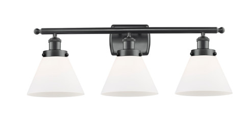 Ballston Urban LED Bath Vanity in Matte Black (405|916-3W-BK-G41-LED)