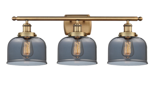 Ballston Urban LED Bath Vanity in Brushed Brass (405|916-3W-BB-G73-LED)