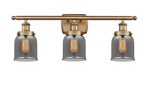 Ballston Urban LED Bath Vanity in Brushed Brass (405|916-3W-BB-G53-LED)