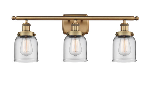 Ballston Urban LED Bath Vanity in Brushed Brass (405|916-3W-BB-G52-LED)