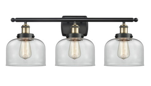 Ballston Urban LED Bath Vanity in Black Antique Brass (405|916-3W-BAB-G72-LED)