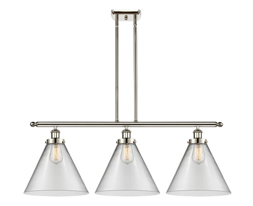 Ballston Urban Three Light Island Pendant in Brushed Satin Nickel (405|916-3I-SN-G41-L)