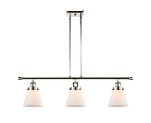 Ballston Urban Three Light Island Pendant in Polished Nickel (405|916-3I-PN-G61)