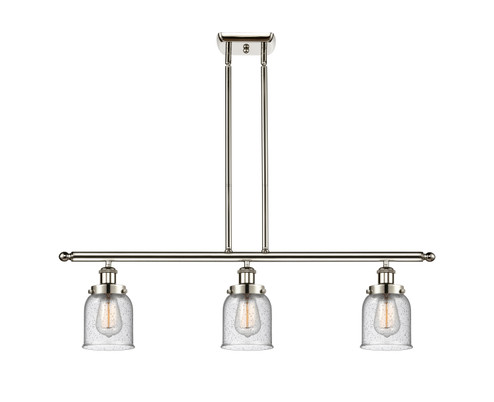 Ballston Urban Three Light Island Pendant in Polished Nickel (405|916-3I-PN-G54)