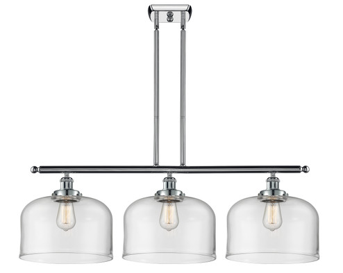 Ballston Urban Three Light Island Pendant in Polished Chrome (405|916-3I-PC-G72-L)