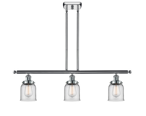 Ballston Urban Three Light Island Pendant in Polished Chrome (405|916-3I-PC-G52)