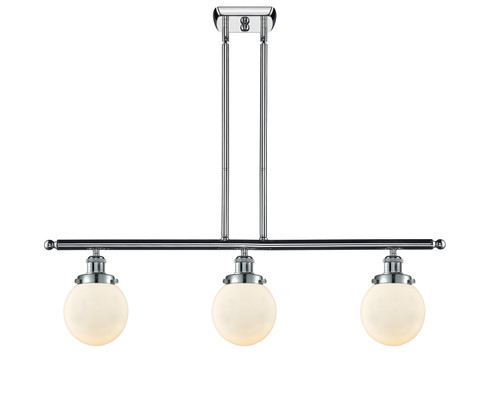 Ballston Urban LED Island Pendant in Polished Chrome (405|916-3I-PC-G201-6-LED)
