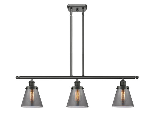 Ballston Urban Three Light Island Pendant in Oil Rubbed Bronze (405|916-3I-OB-G63)