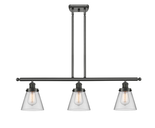 Ballston Urban Three Light Island Pendant in Oil Rubbed Bronze (405|916-3I-OB-G62)