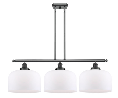 Ballston Urban Three Light Island Pendant in Matte Black (405|916-3I-BK-G71-L)