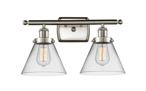 Ballston Urban LED Bath Vanity in Brushed Satin Nickel (405|916-2W-SN-G42-LED)