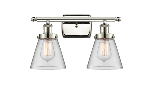 Ballston Urban LED Bath Vanity in Polished Nickel (405|916-2W-PN-G62-LED)