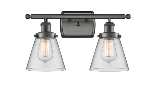 Ballston Urban Two Light Bath Vanity in Oil Rubbed Bronze (405|916-2W-OB-G62)