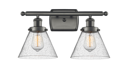 Ballston Urban LED Bath Vanity in Oil Rubbed Bronze (405|916-2W-OB-G44-LED)