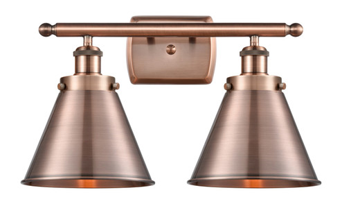 Ballston Urban Two Light Bath Vanity in Antique Copper (405|916-2W-AC-M13-AC)