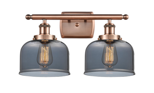 Ballston Urban LED Bath Vanity in Antique Copper (405|916-2W-AC-G73-LED)