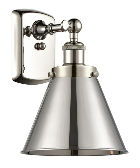 Ballston Urban One Light Wall Sconce in Polished Nickel (405|916-1W-PN-M13-PN)