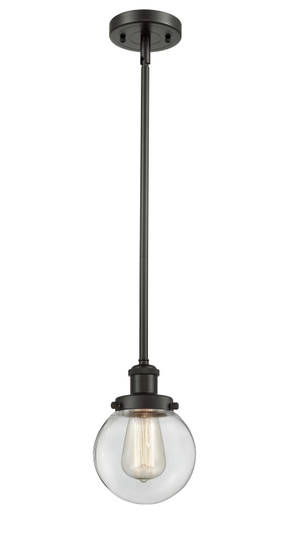Ballston Urban One Light Mini Pendant in Oil Rubbed Bronze (405|916-1S-OB-G202-6)