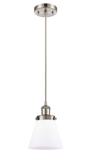 Ballston Urban One Light Mini Pendant in Brushed Satin Nickel (405|916-1P-SN-G61)