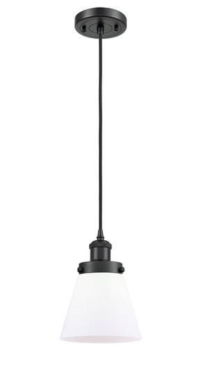 Ballston Urban One Light Mini Pendant in Matte Black (405|916-1P-BK-G61)