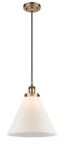 Ballston Urban LED Mini Pendant in Brushed Brass (405|916-1P-BB-G41-L-LED)