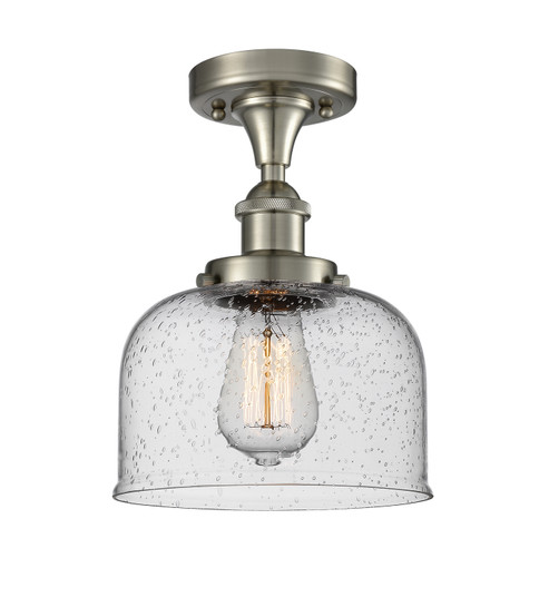 Ballston Urban One Light Semi-Flush Mount in Brushed Satin Nickel (405|916-1C-SN-G74)