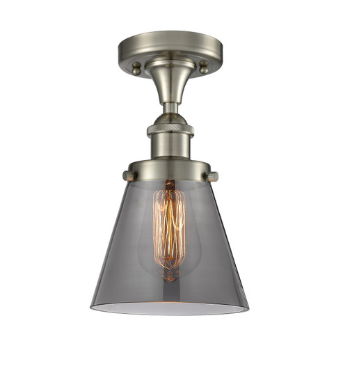 Ballston Urban One Light Semi-Flush Mount in Brushed Satin Nickel (405|916-1C-SN-G63)