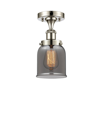Ballston Urban One Light Semi-Flush Mount in Polished Nickel (405|916-1C-PN-G53)