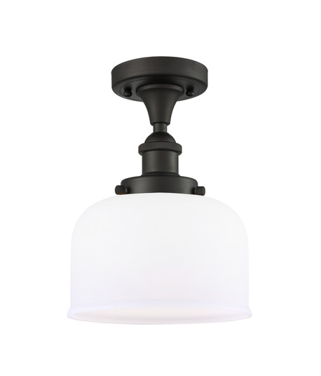 Ballston Urban One Light Semi-Flush Mount in Oil Rubbed Bronze (405|916-1C-OB-G71)