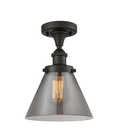 Ballston Urban LED Semi-Flush Mount in Oil Rubbed Bronze (405|916-1C-OB-G43-LED)