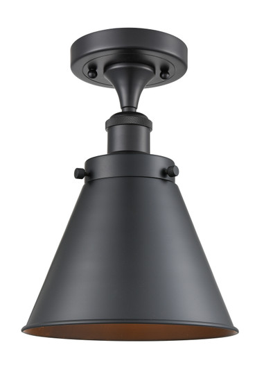 Ballston Urban LED Semi-Flush Mount in Matte Black (405|916-1C-BK-M13-LED)